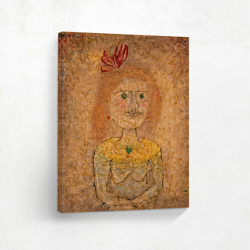 Small Portrait of a Girl in Yellow