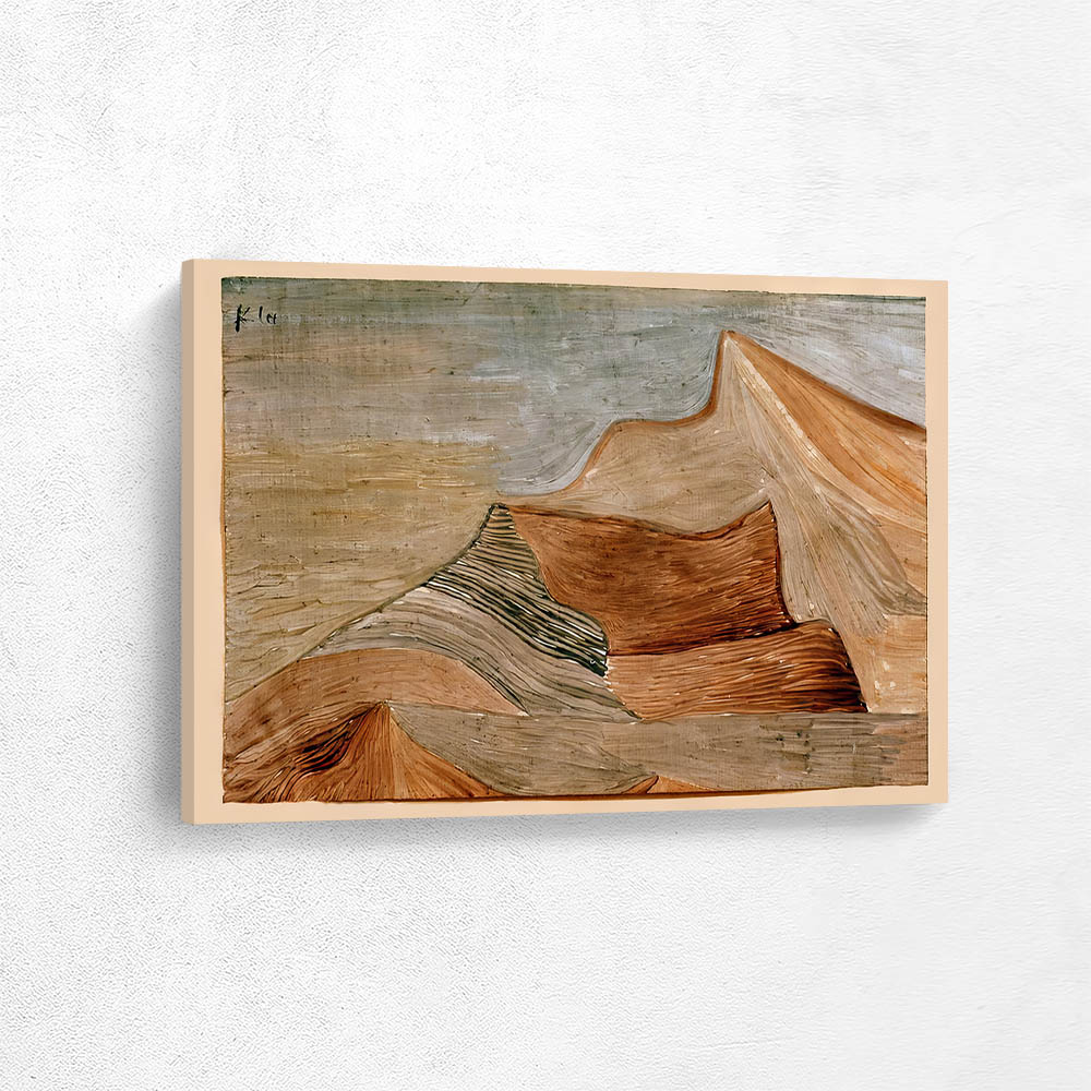 Terrain in the south