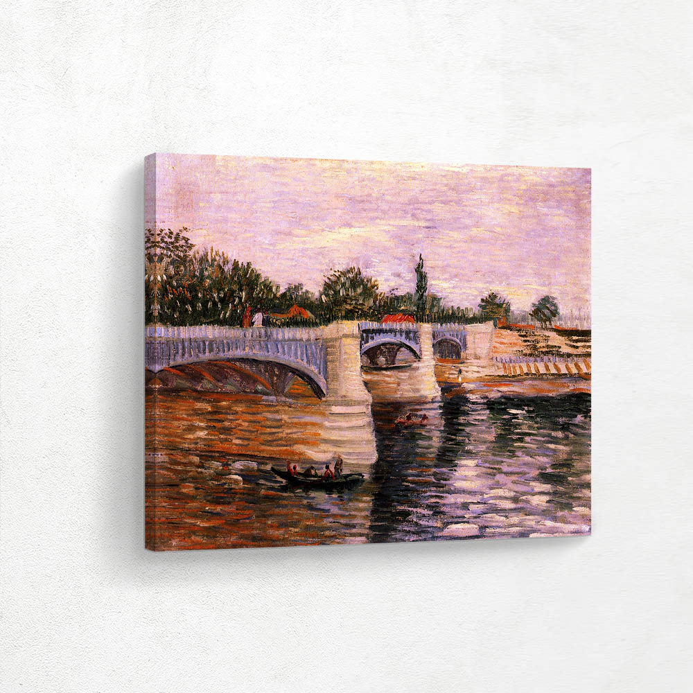The Seine with the Pont de la Grande Jette