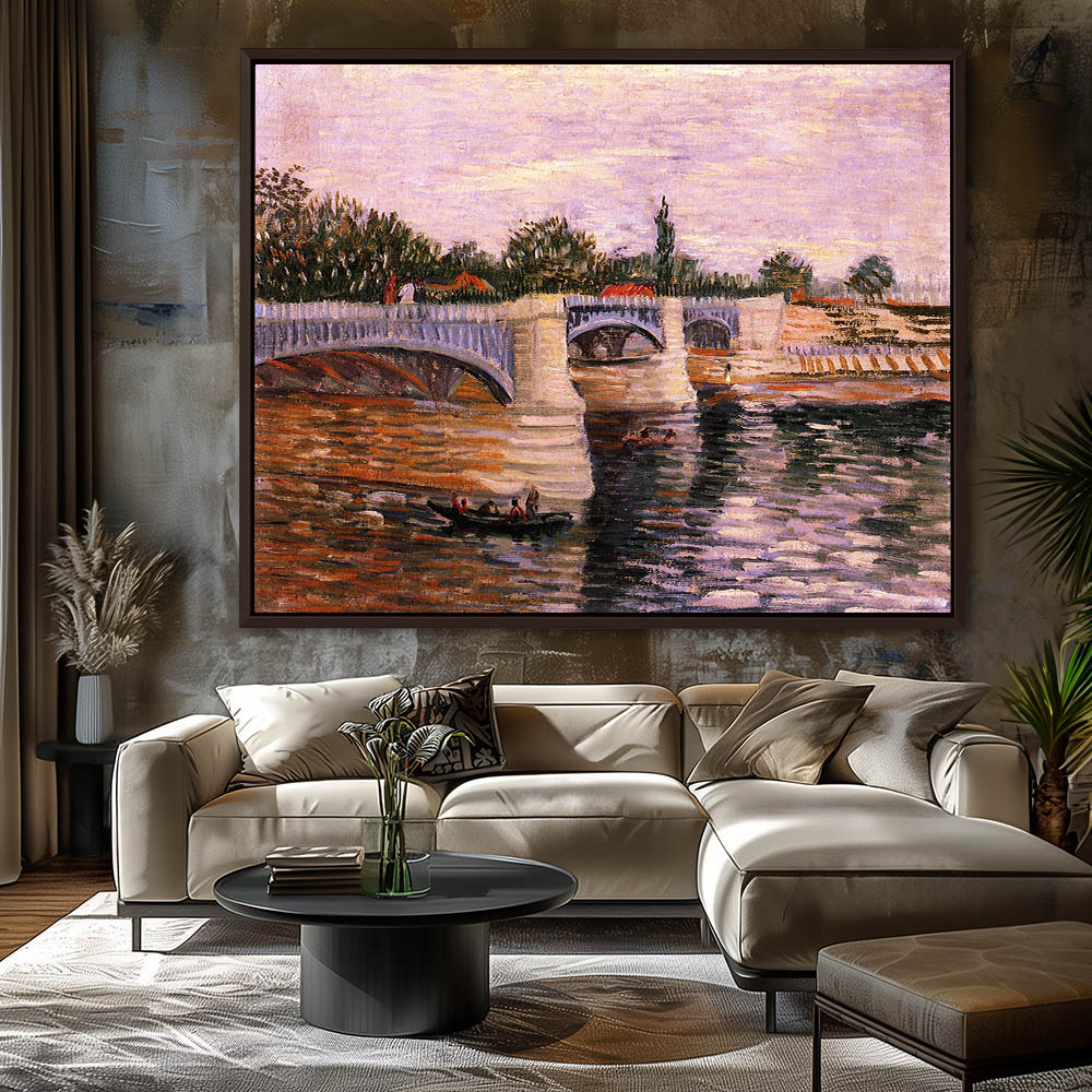 The Seine with the Pont de la Grande Jette - Image 3