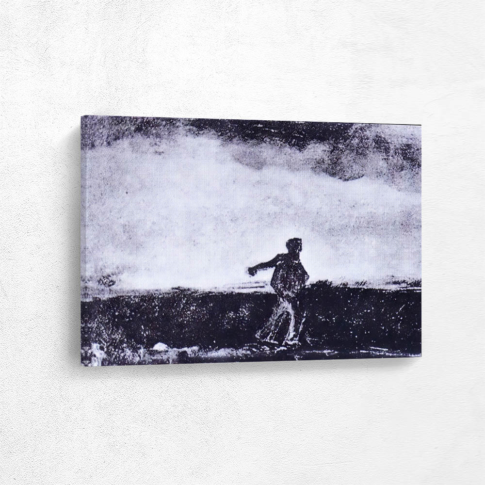 The Sower in Black and White