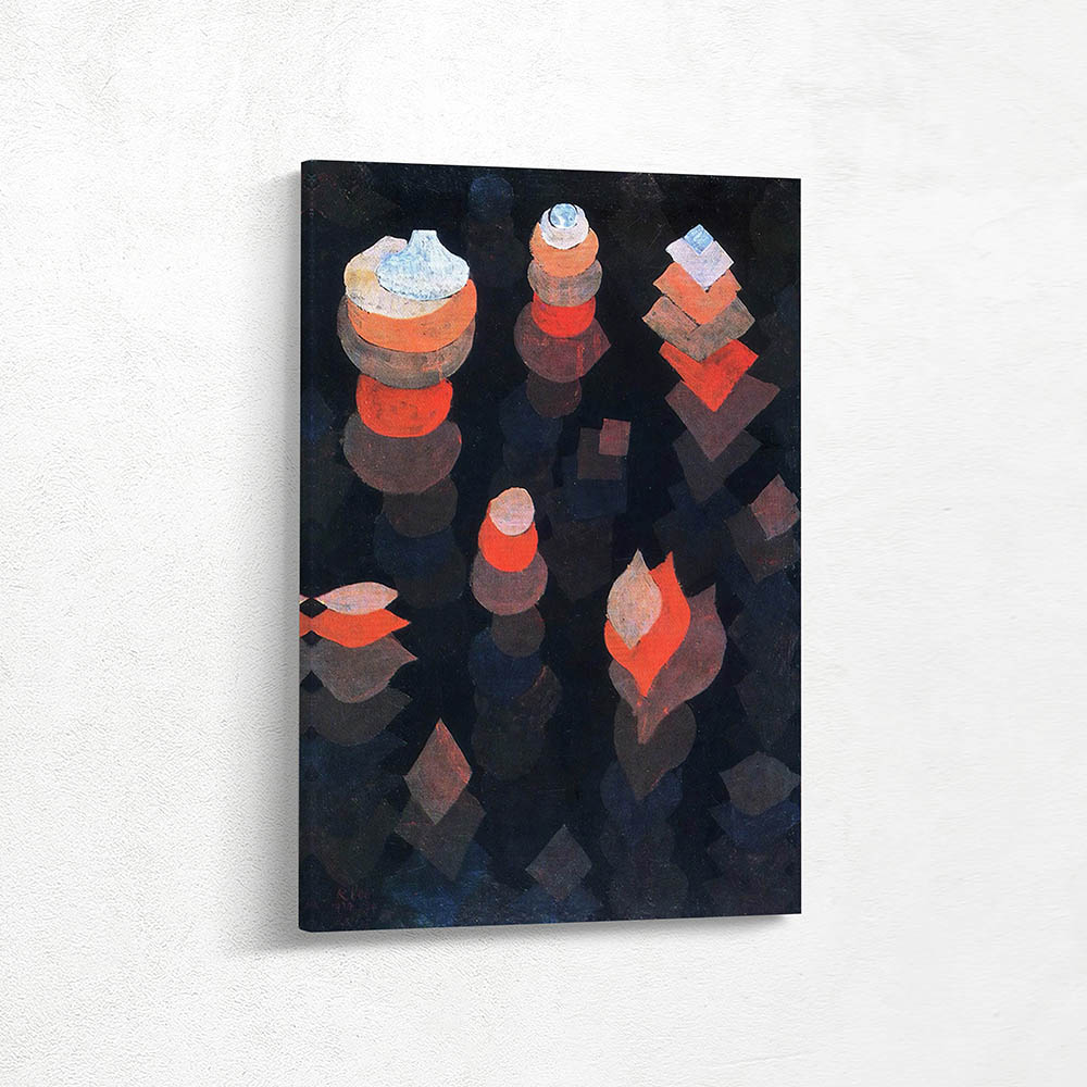 The growth of the night plants