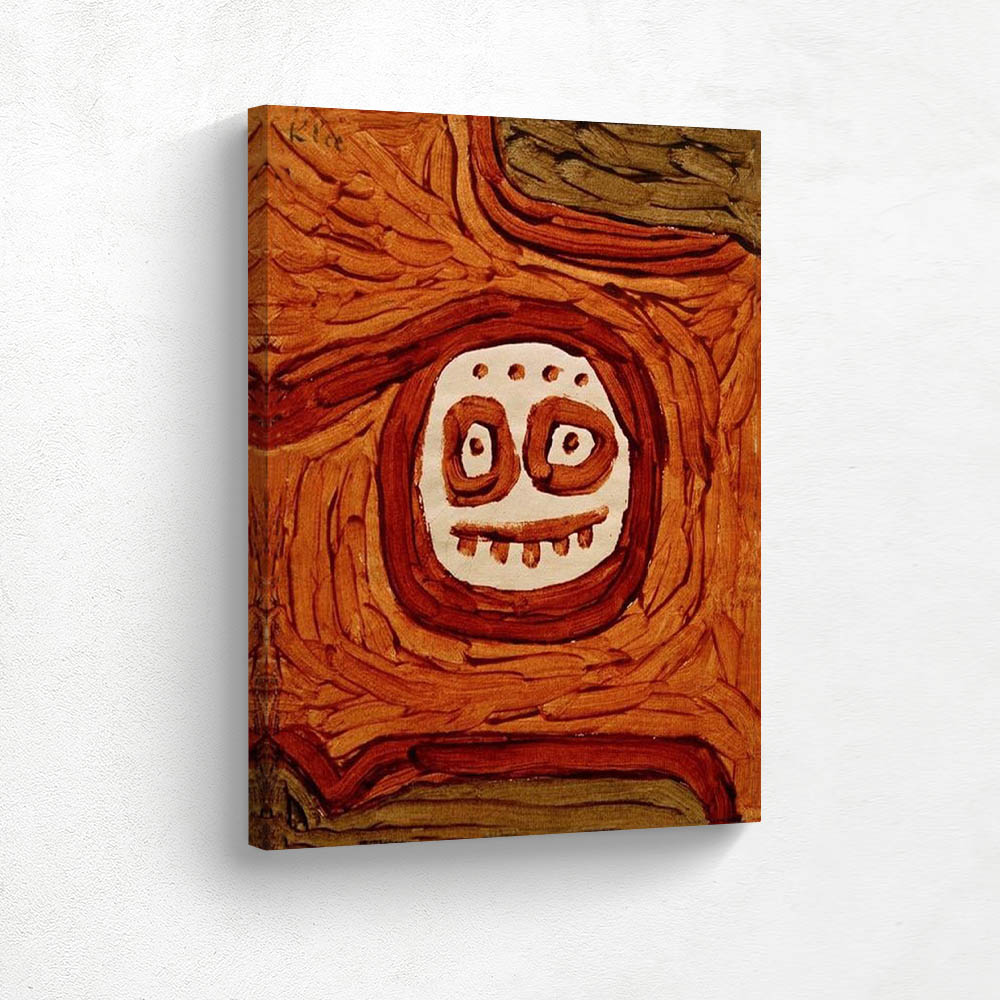 White-brown mask