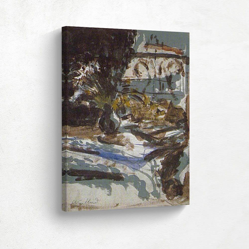 A Bouquet in Front of the Window