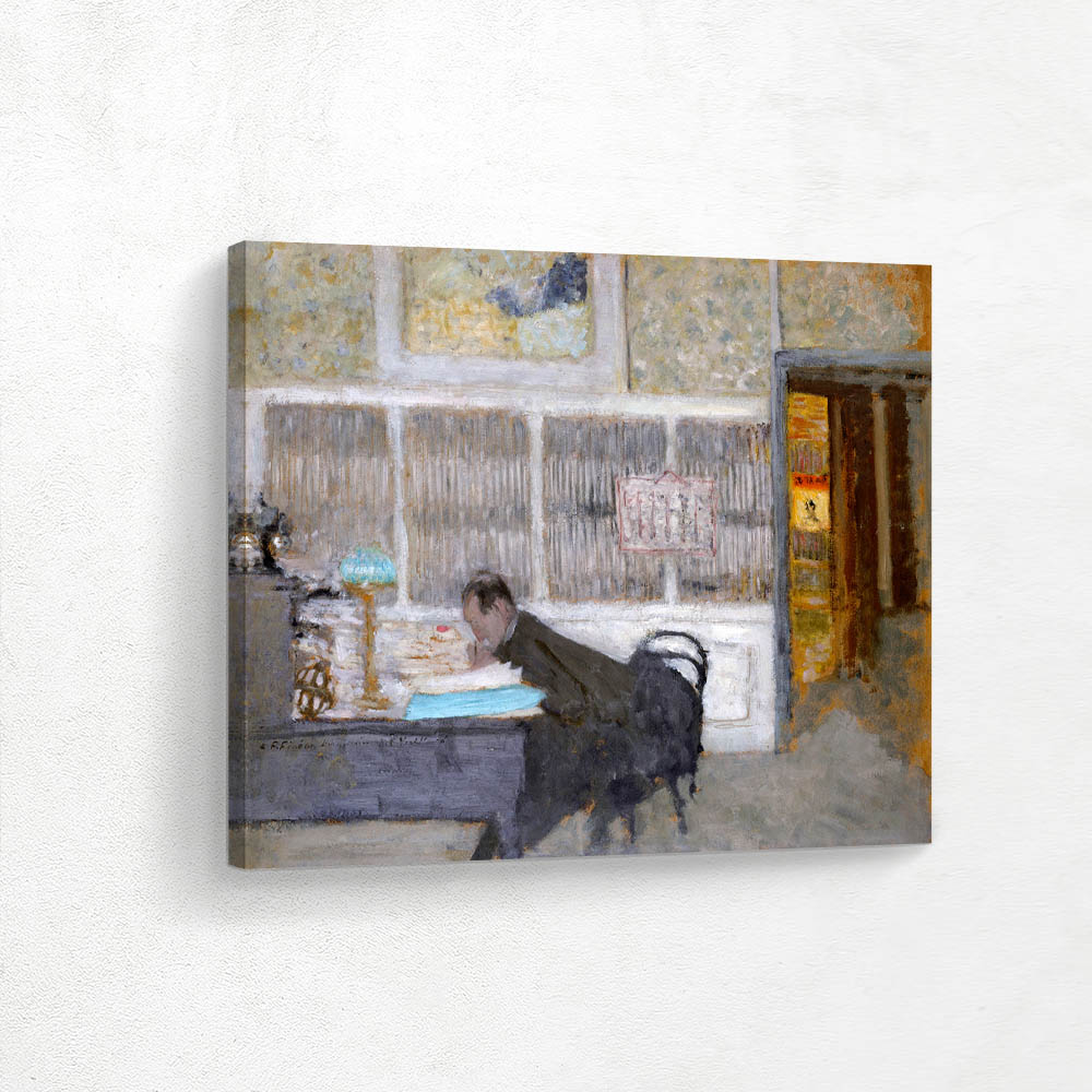 At the Revue Blanche (Portrait of Félix Fénéon)