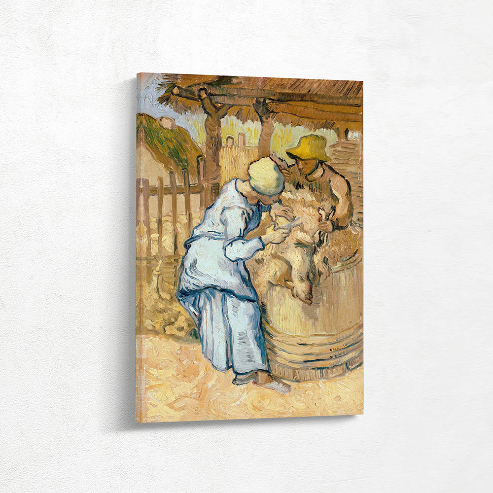 The Sheep Shearer After Millet The Sheep Shearer After Millet