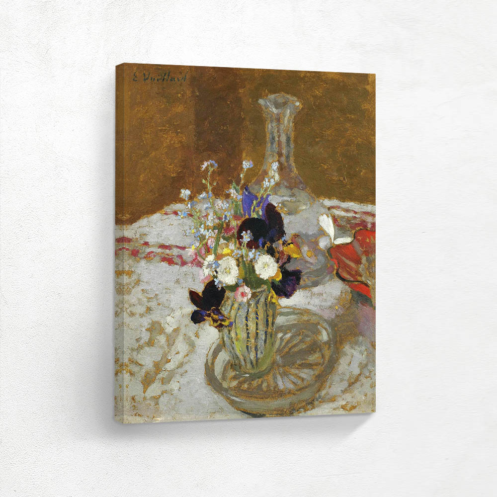 Bouquet of Pansies, Forget me nots and daisies