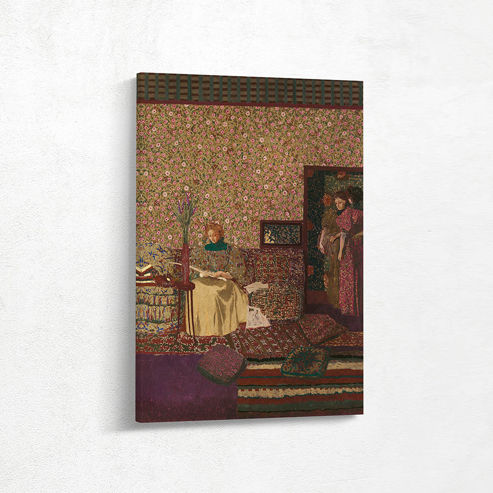 Characters in an interior Intimacy