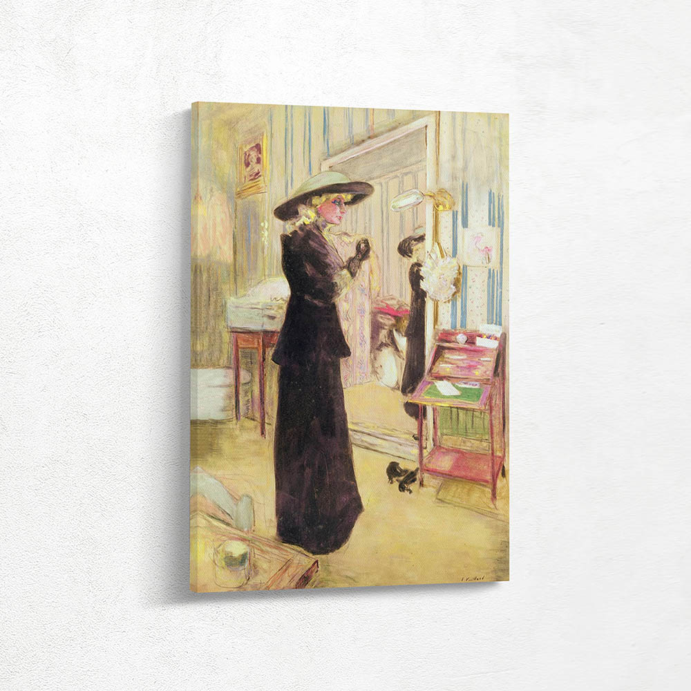 Charlotte Lyses in Her Dressing-Room