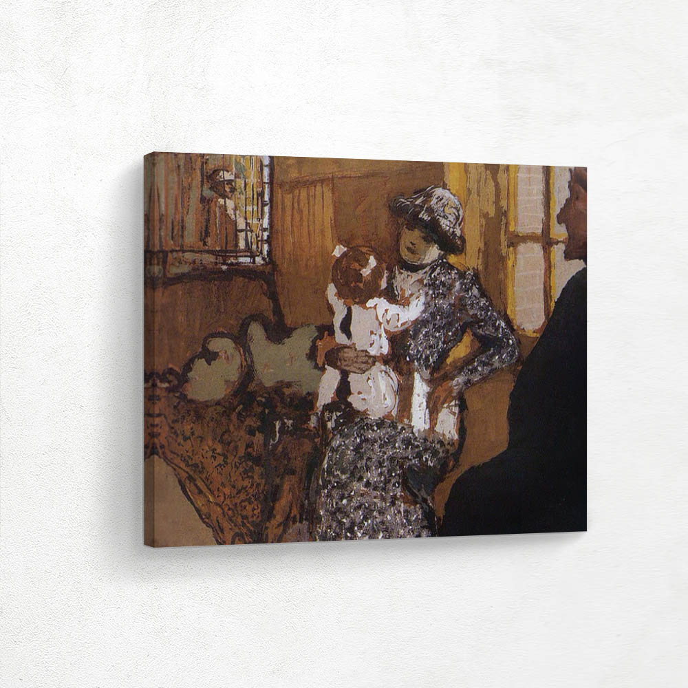 Child in a White Smock