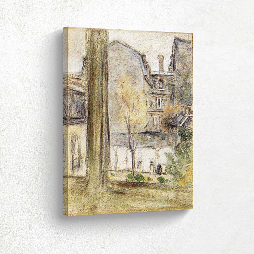 Courtyards Seen From a Window