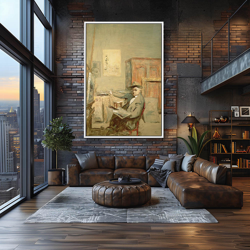 The Fairground Painter in his studio - Image 4