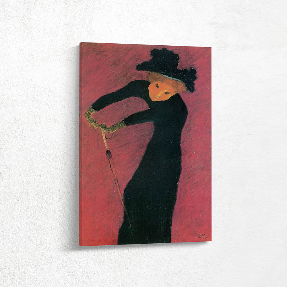 Jane Avril with a Parasol