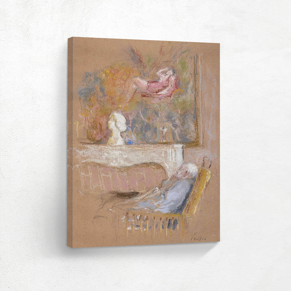 Jos Hessel in front of Dianes Rest by Kerr-xavier Roussel