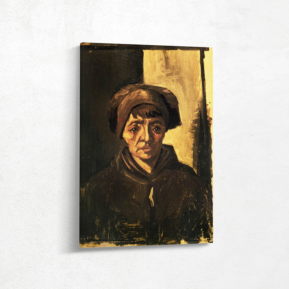 Head of a Peasant Woman with Dark Cap