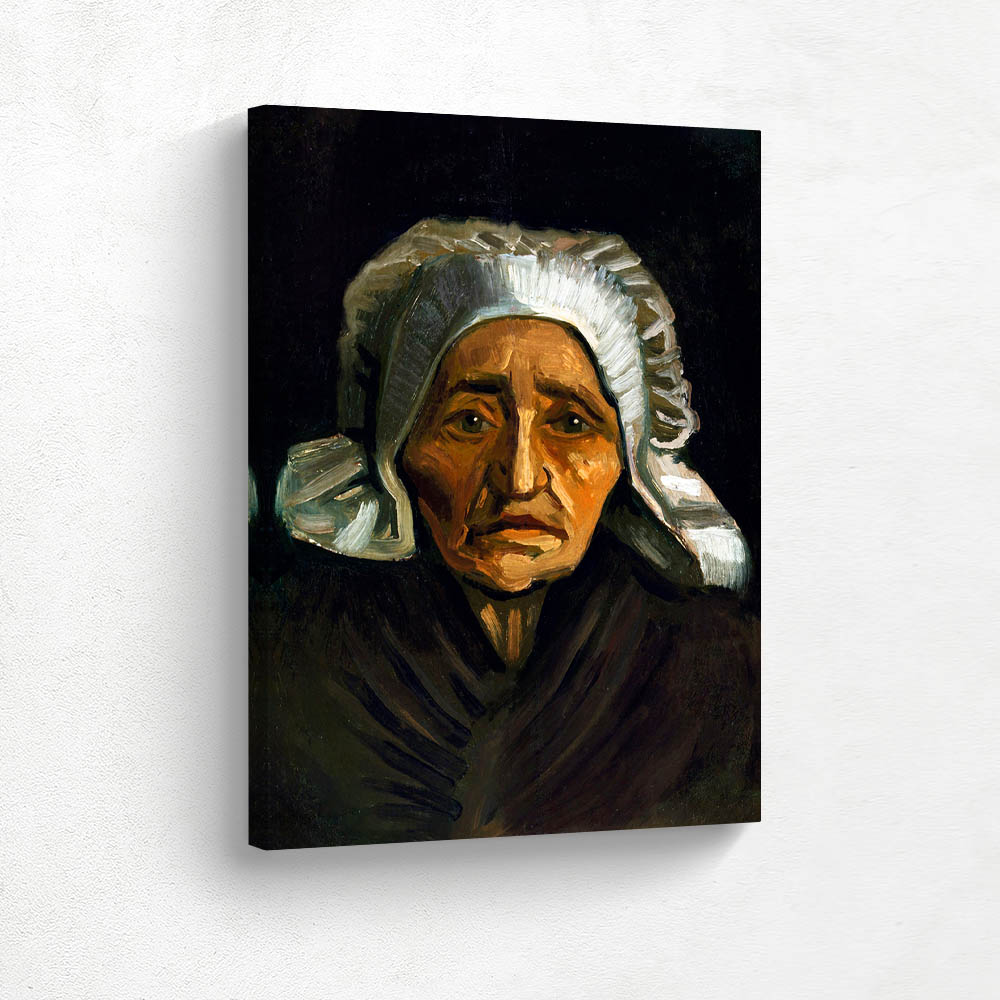 Head of A peasant with a White Cap