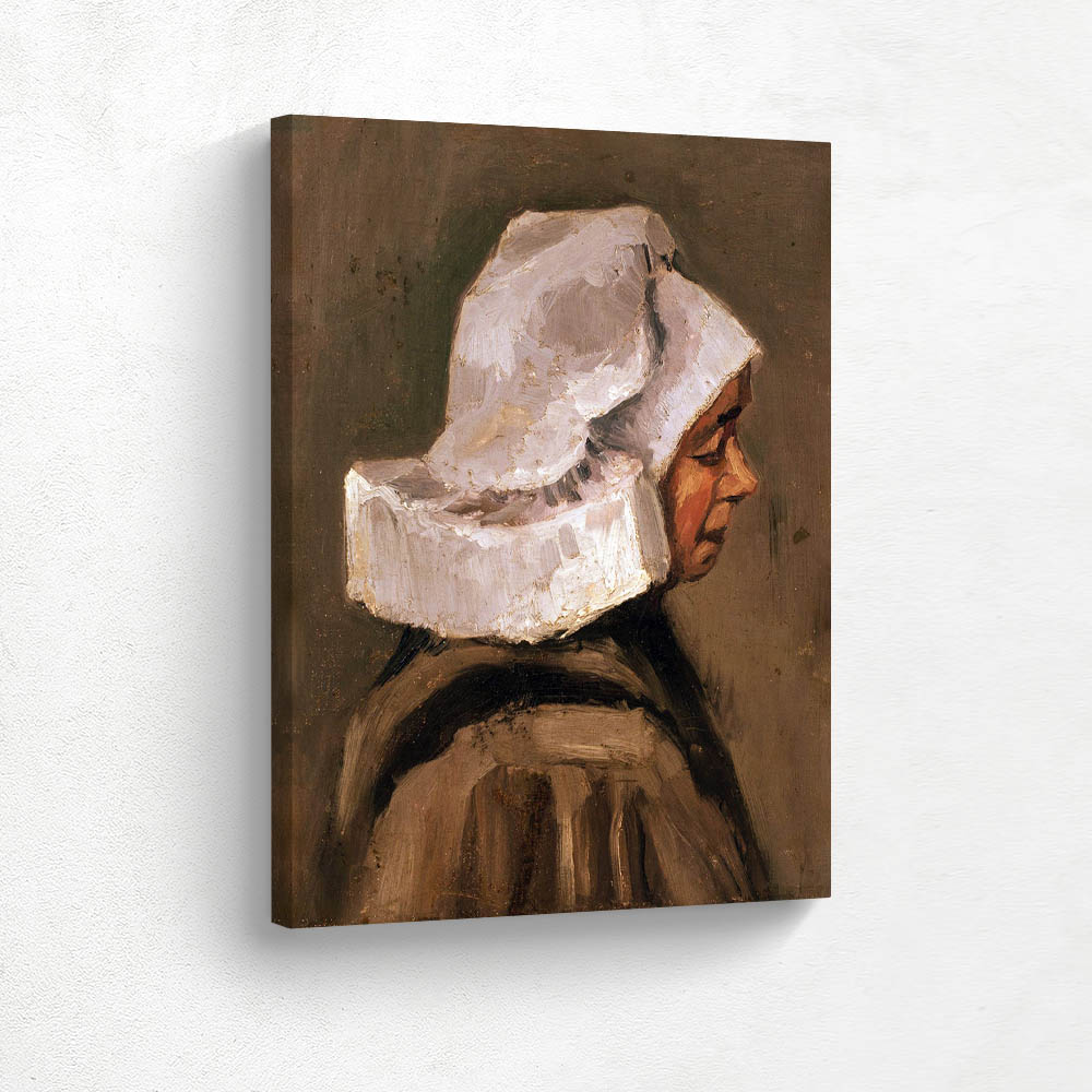 Head of a Peasant Woman with Hood