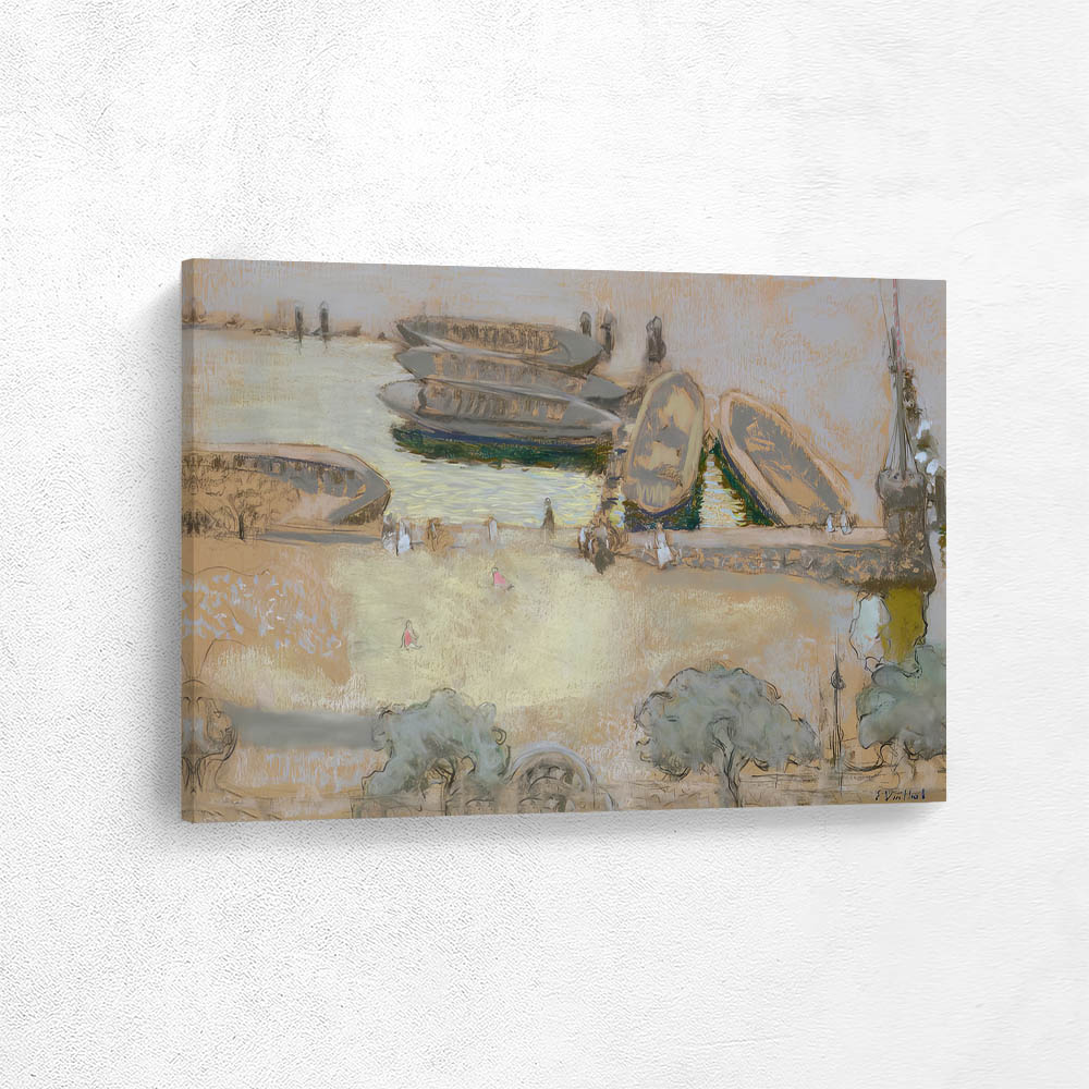 Landing Stage on the Alster