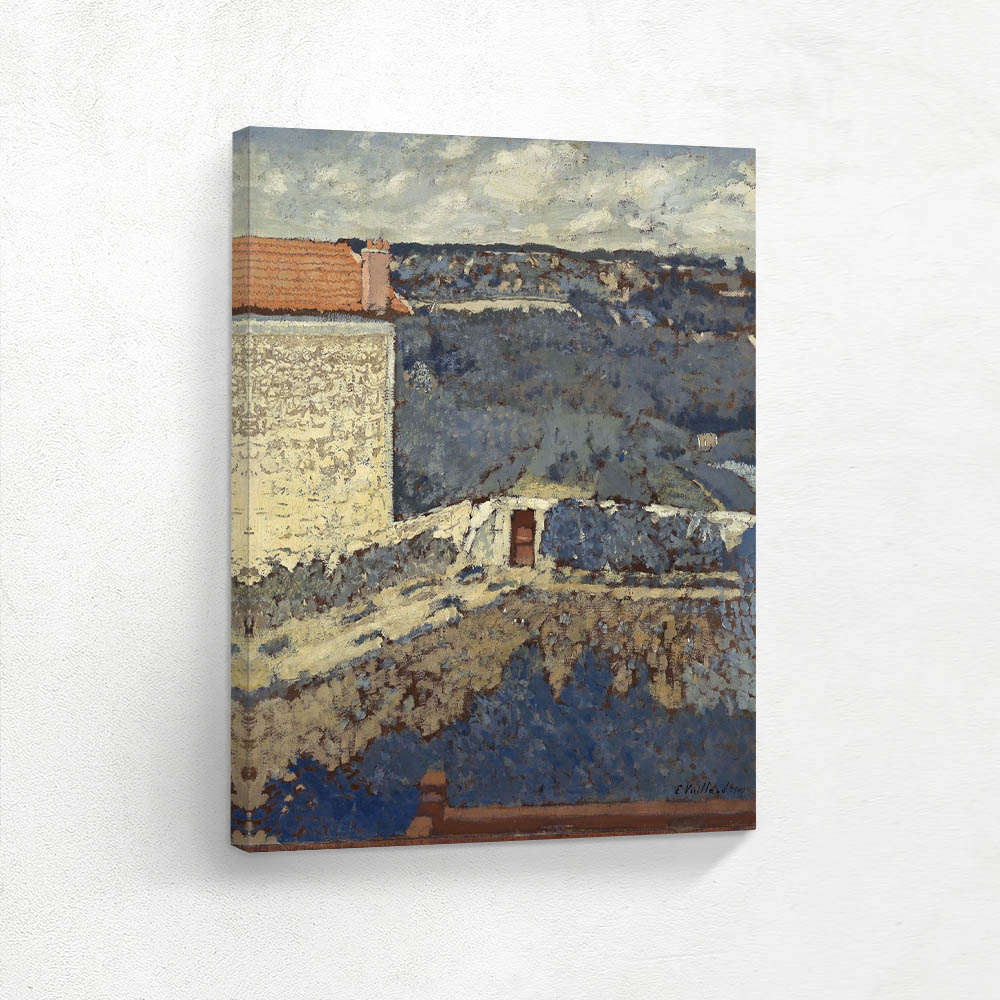 8 Landscape with a house on the left