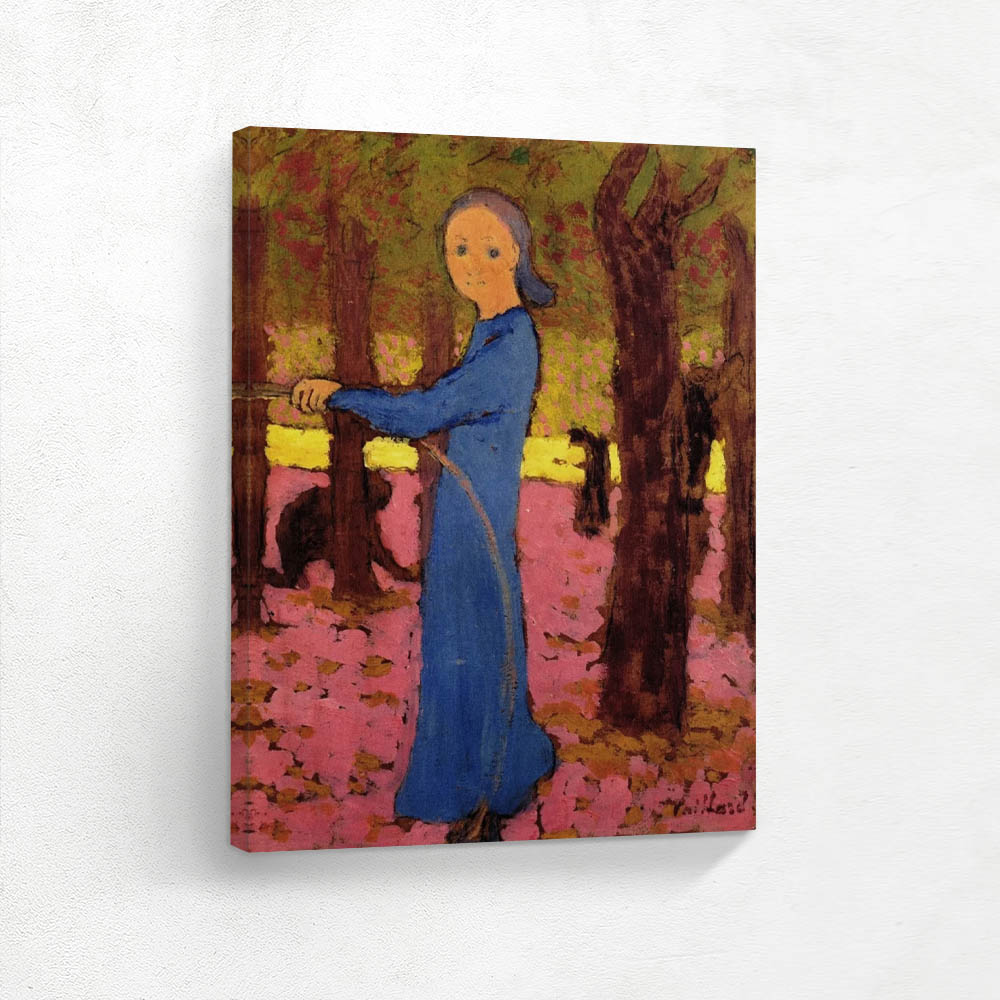 Little Girl with a Hoop