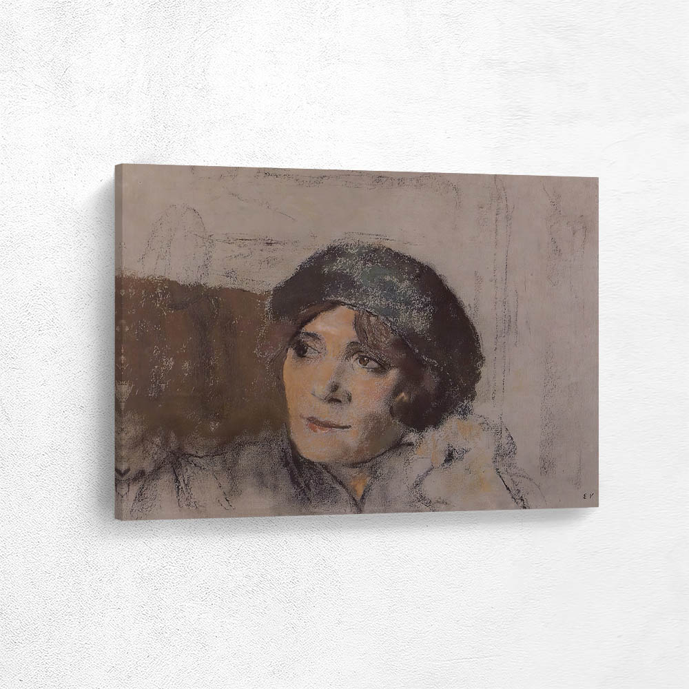 Lucie Belin with a Green Beret