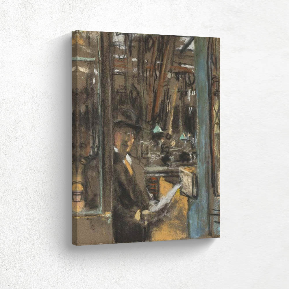 Lucien Rosengart in his factory in Levallois