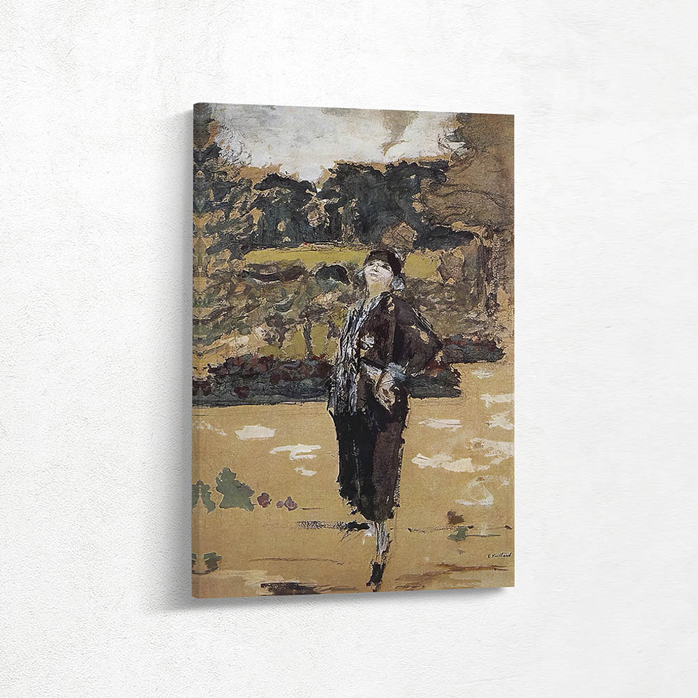 Lucy Hessel in the Clos Cezanne Garden