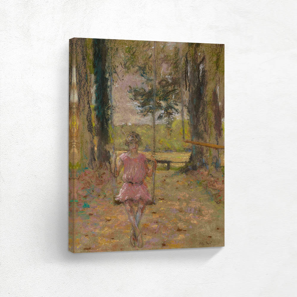 Lulu on a Garden Swing