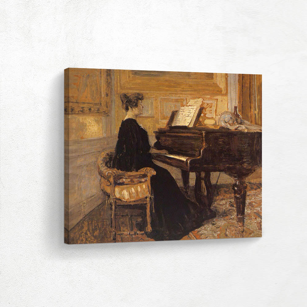 Madame Arthur Fontaine Playing the Piano Madame Arthur Fontaine Playing the Piano