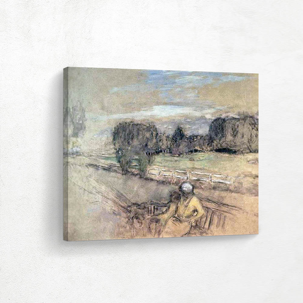 Madame Hessel and Lulu in the Grounds