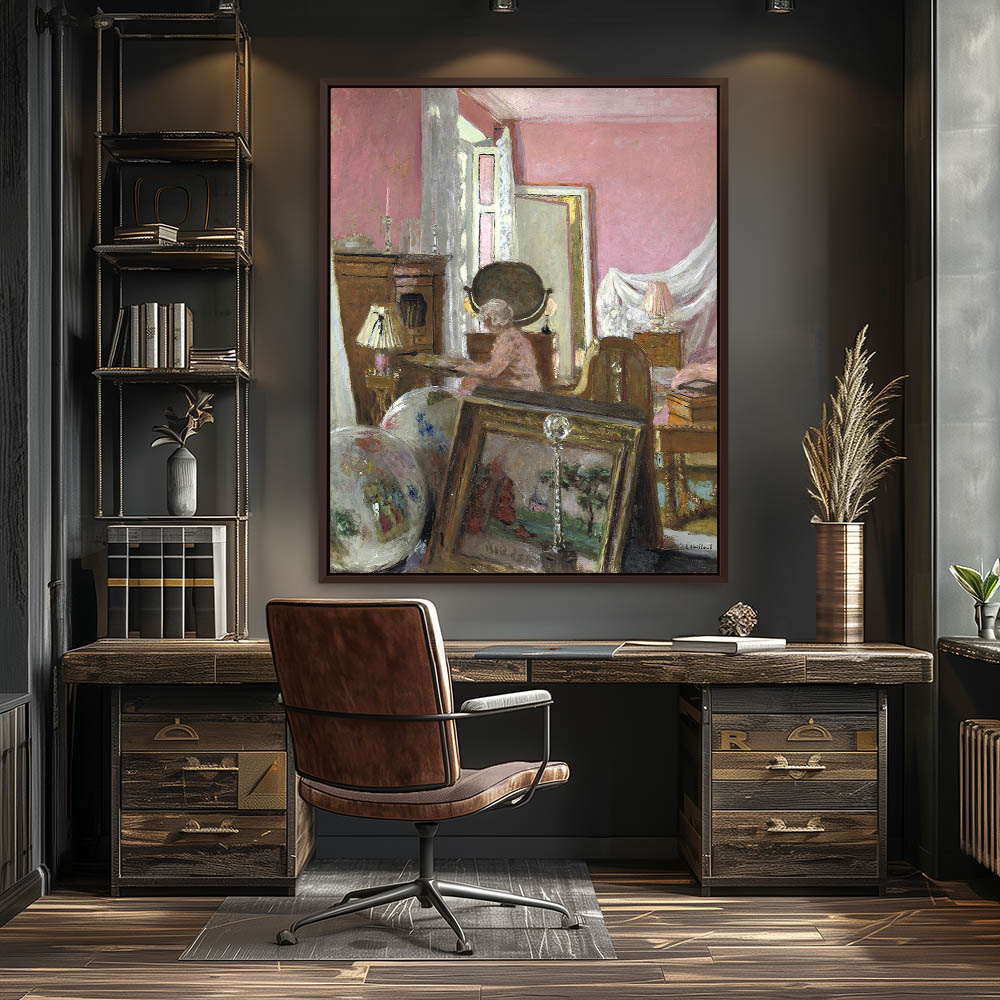 Madame Hessel in Her Room at Les Clayes - Image 3