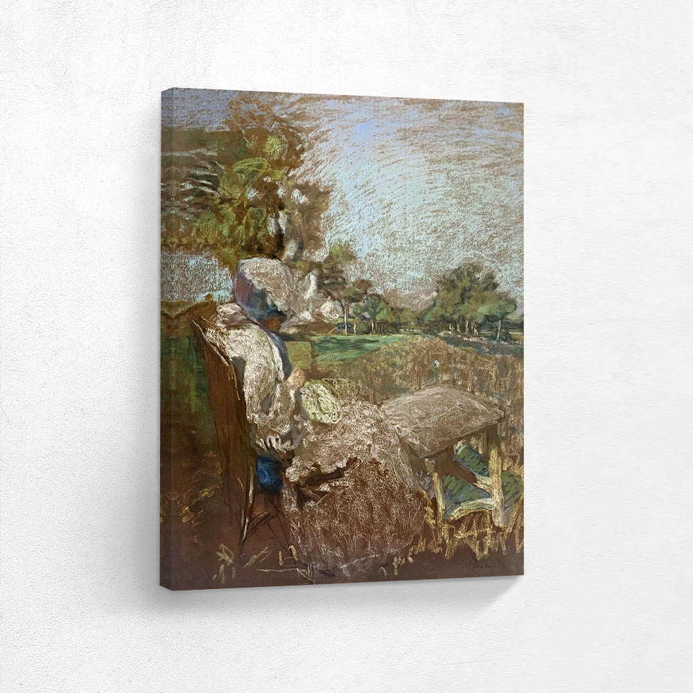 Madame Hessel in the Countryside at Amfréville