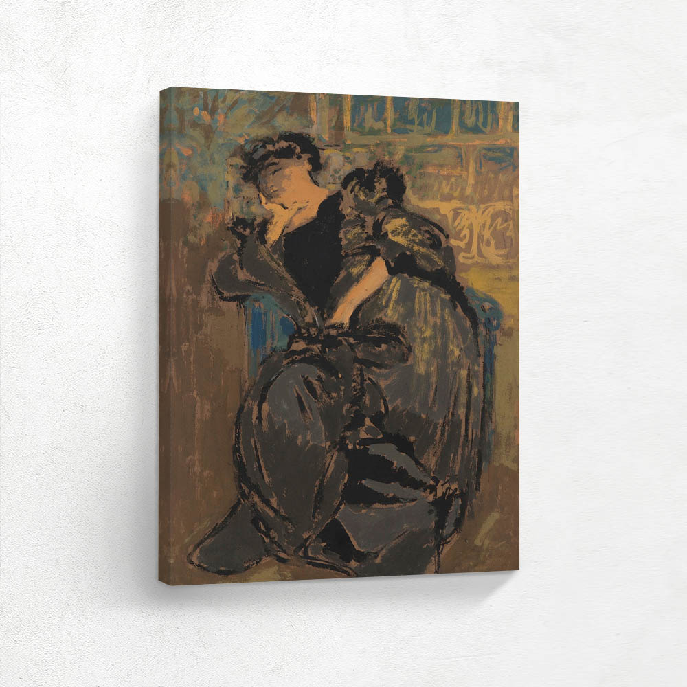 Madame Hessel dozing