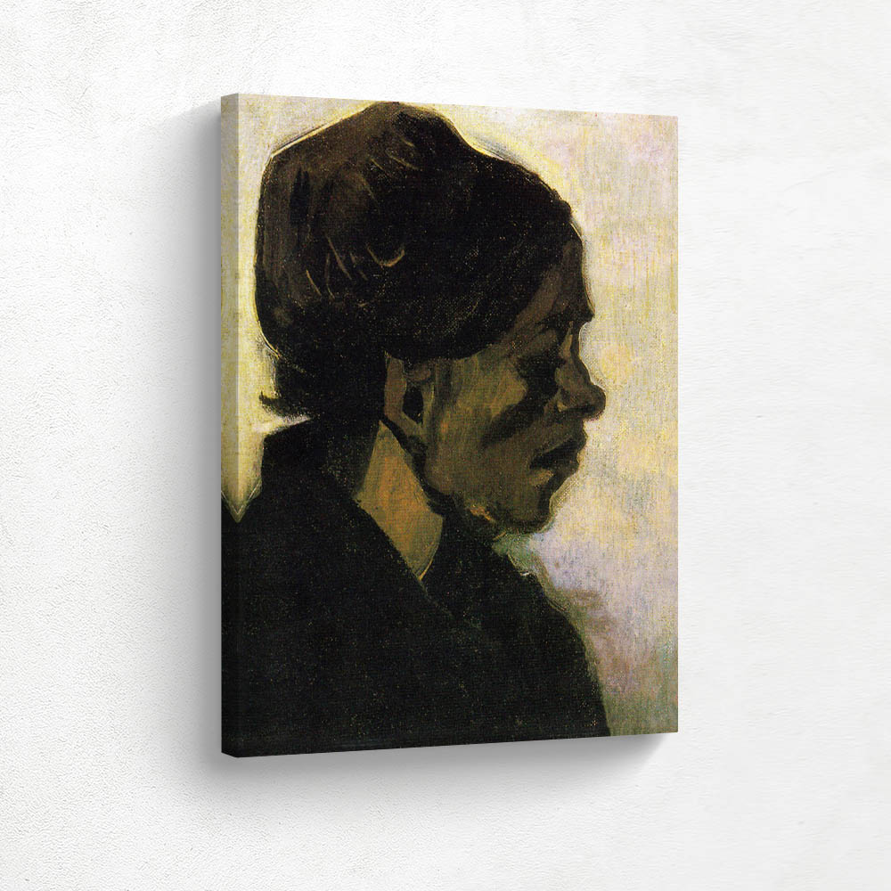 Head of a Peasant Woman with Dark Cap