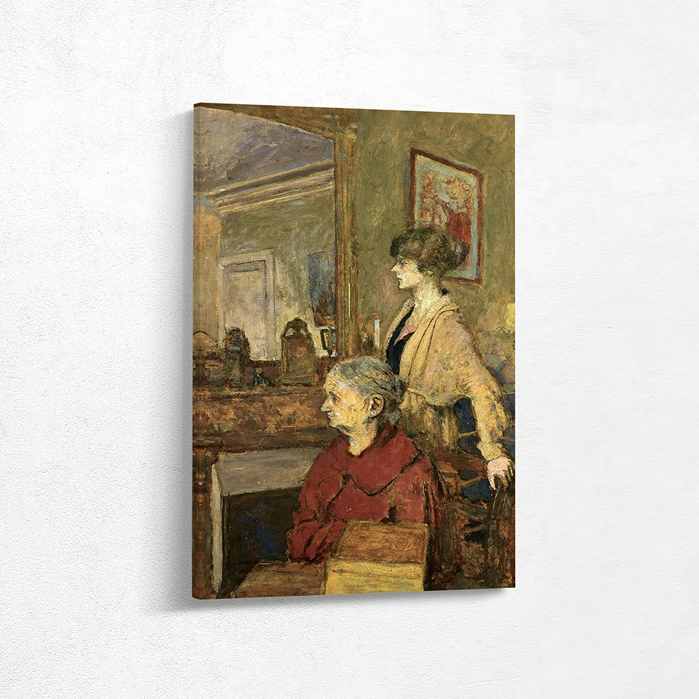Madame Vuillard and Annette, rue de Calais
