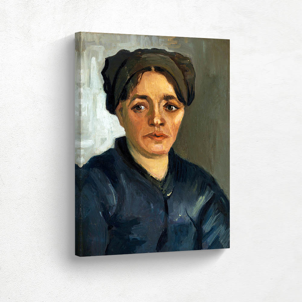 Head of a Peasant woman with Dark Cap