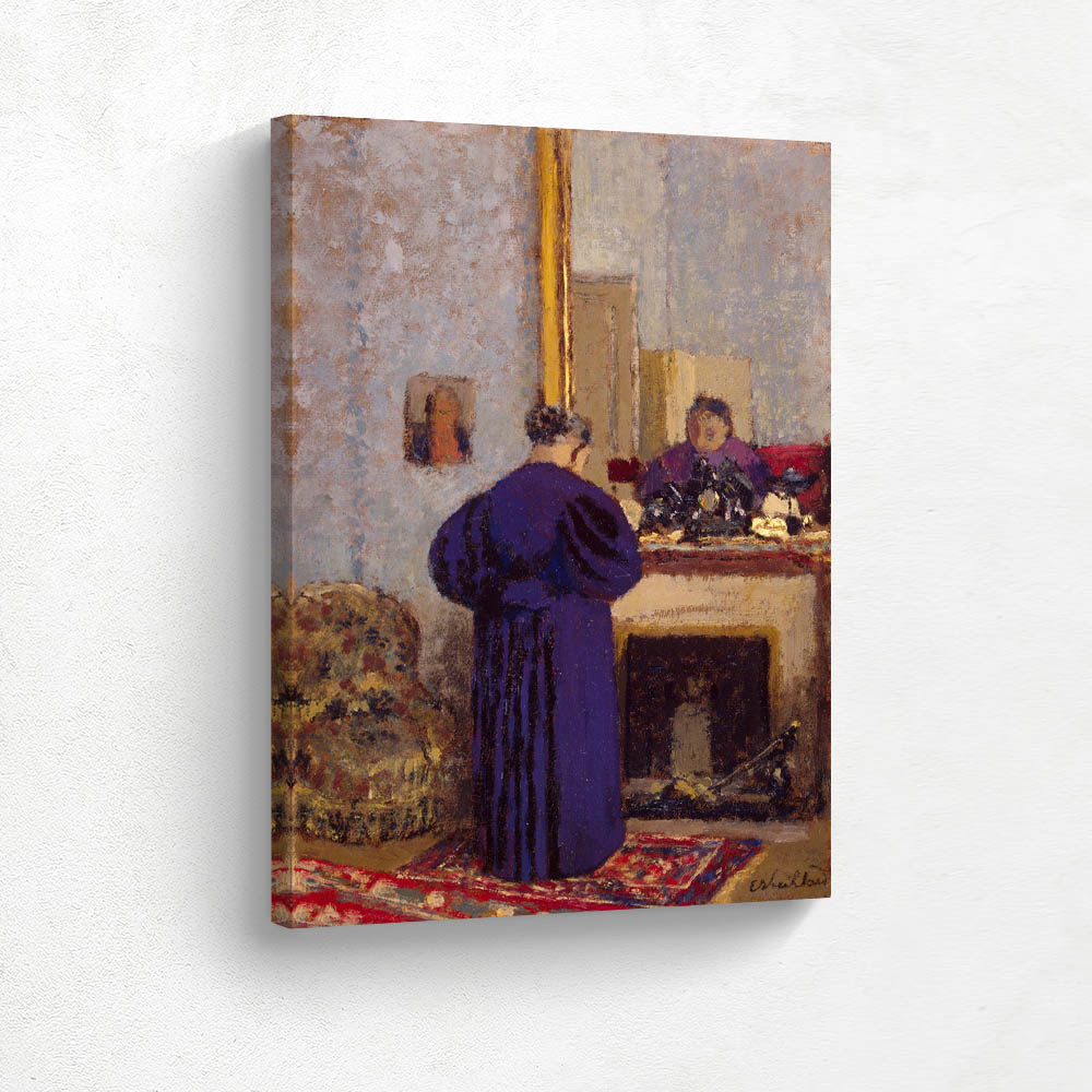 Madame Vuillard by the Fireplace