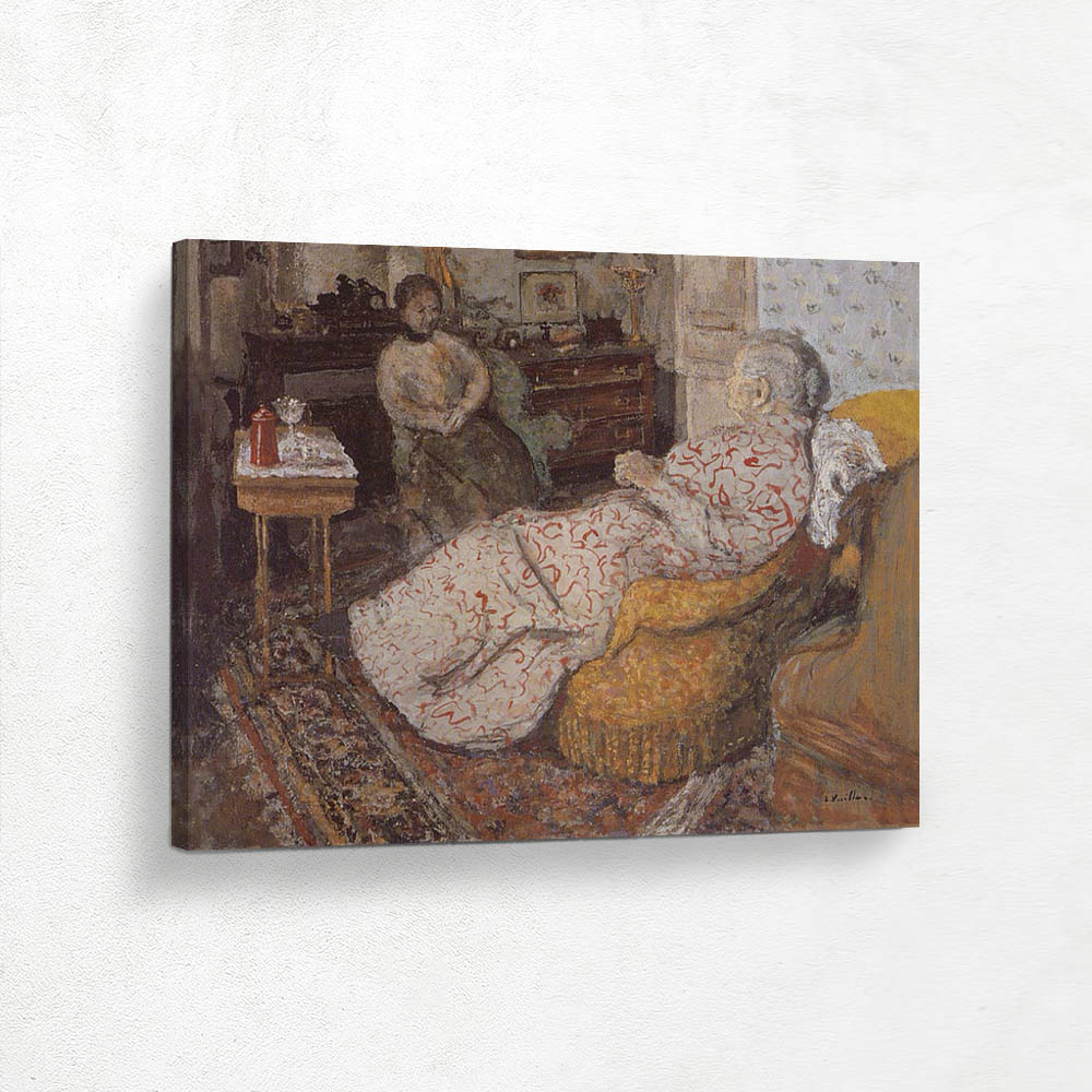 Madame Vuillard in a Red Housecoat Madame Vuillard in a Red Housecoat
