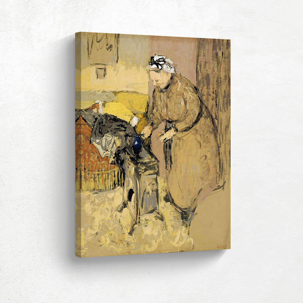 Madame Vuillard Leaning over the Paraffin Stove