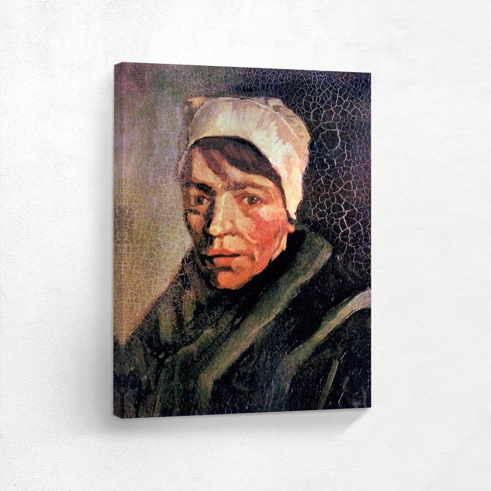 Head of a Peasant Woman with a White Cap