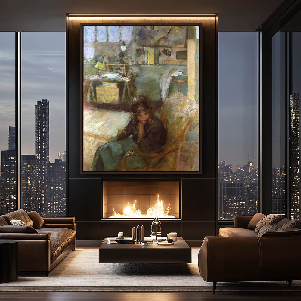 The Studio (Model with a Black Turban) - Image 3