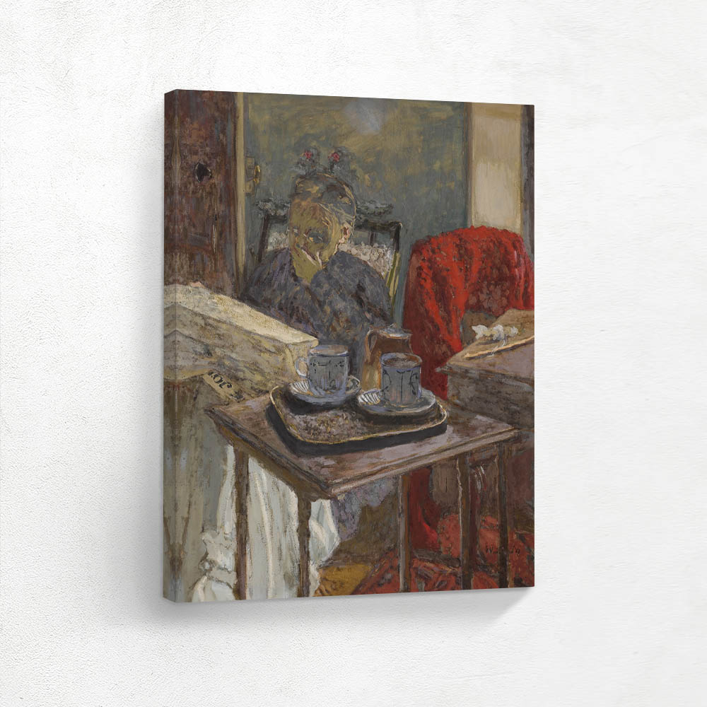 Mrs Vuillard Reading the Newspaper