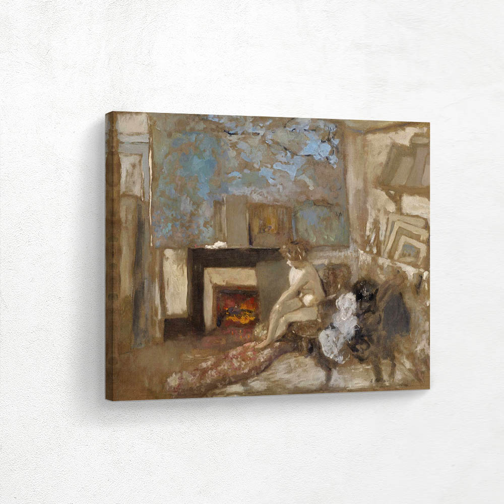 Nude in the apartment on Rue Truffaut