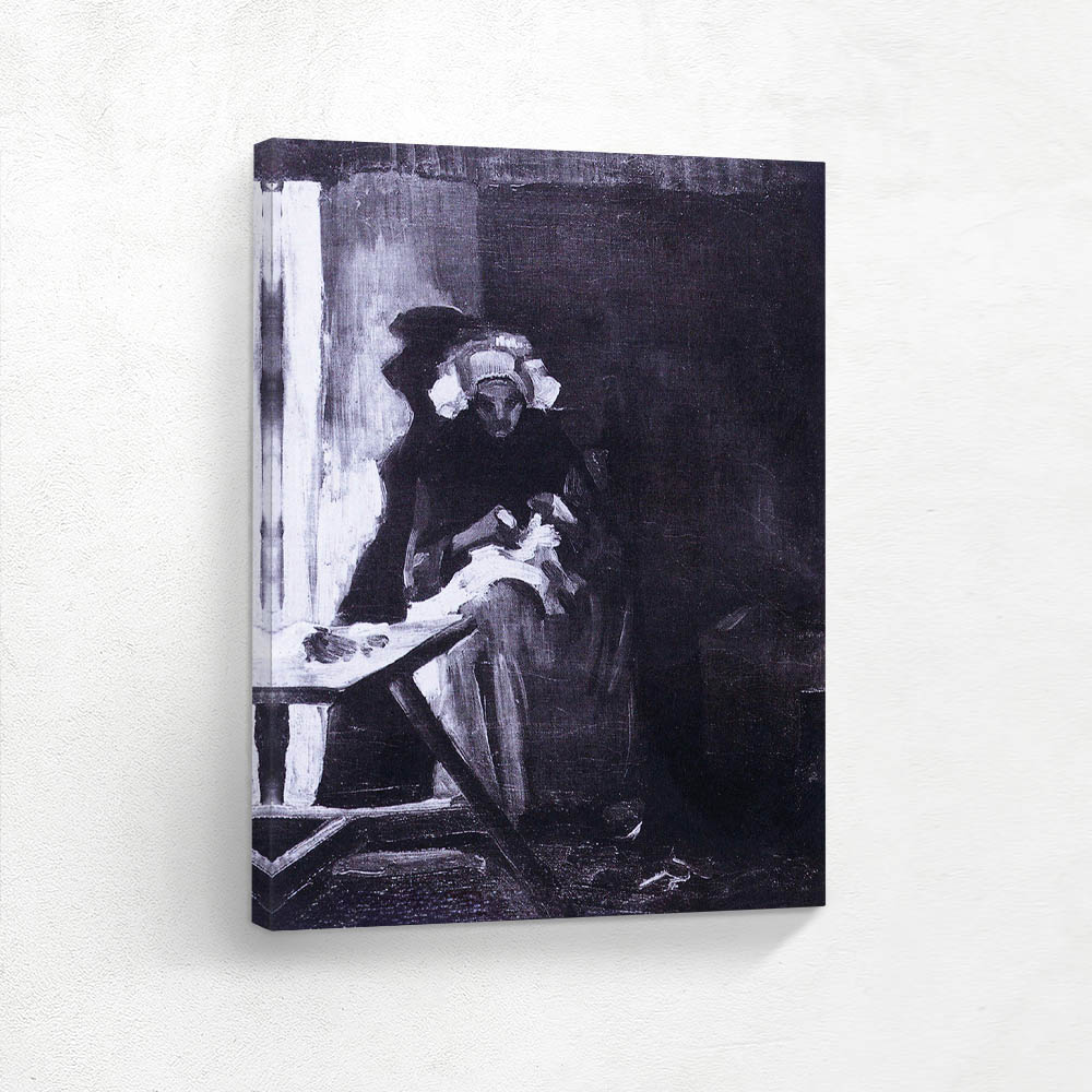 Peasant Woman Sewing