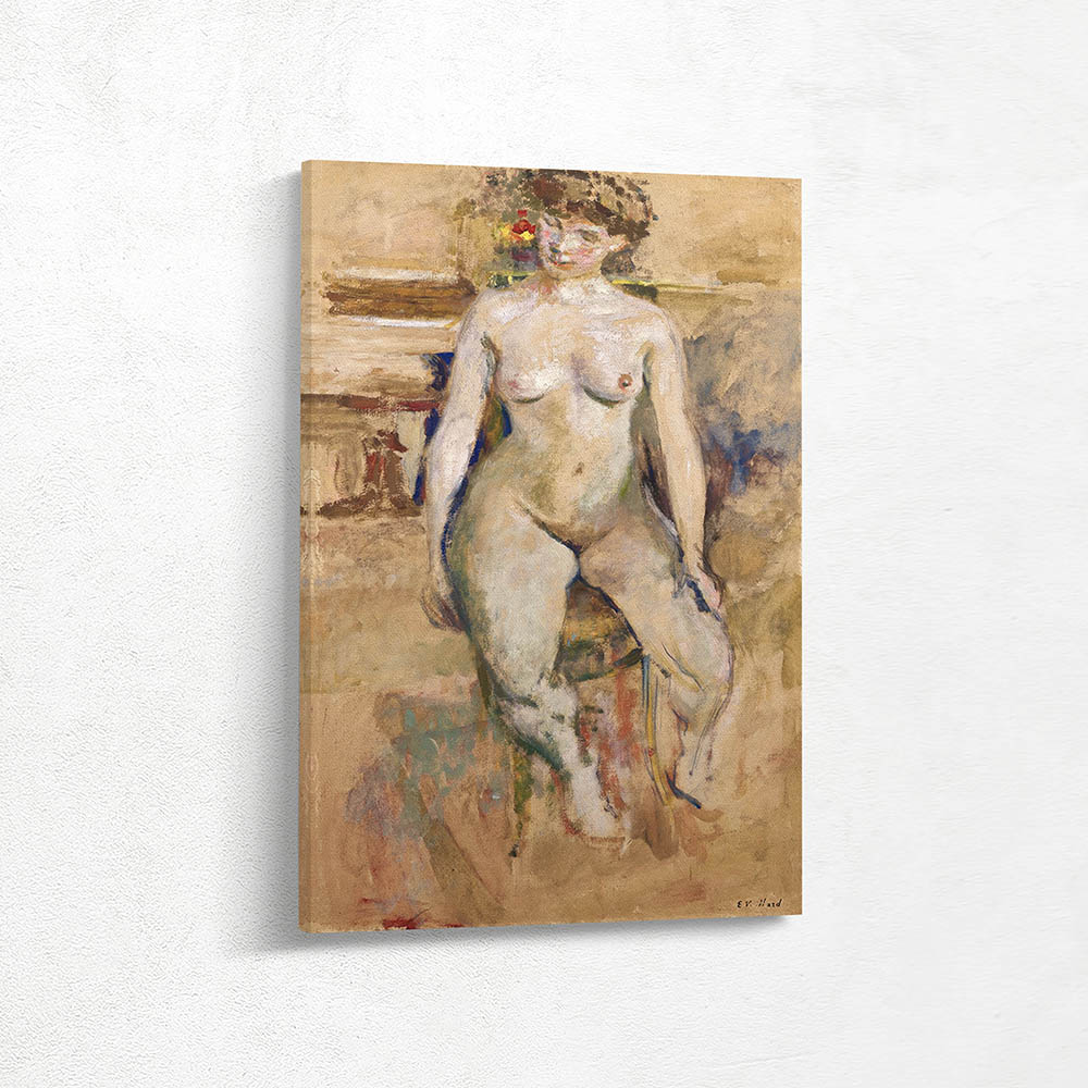 Nude Sitting on a Stool