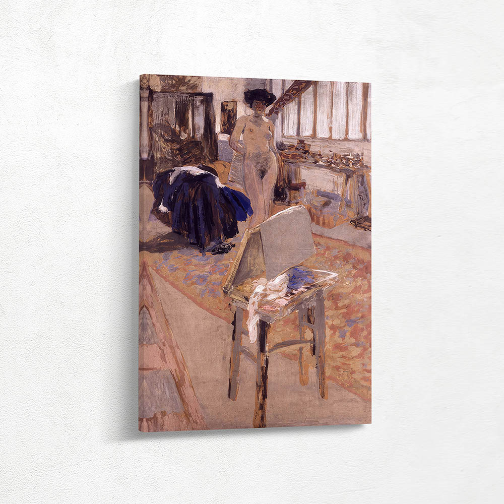 Nude Standing in the Artist’s Studio