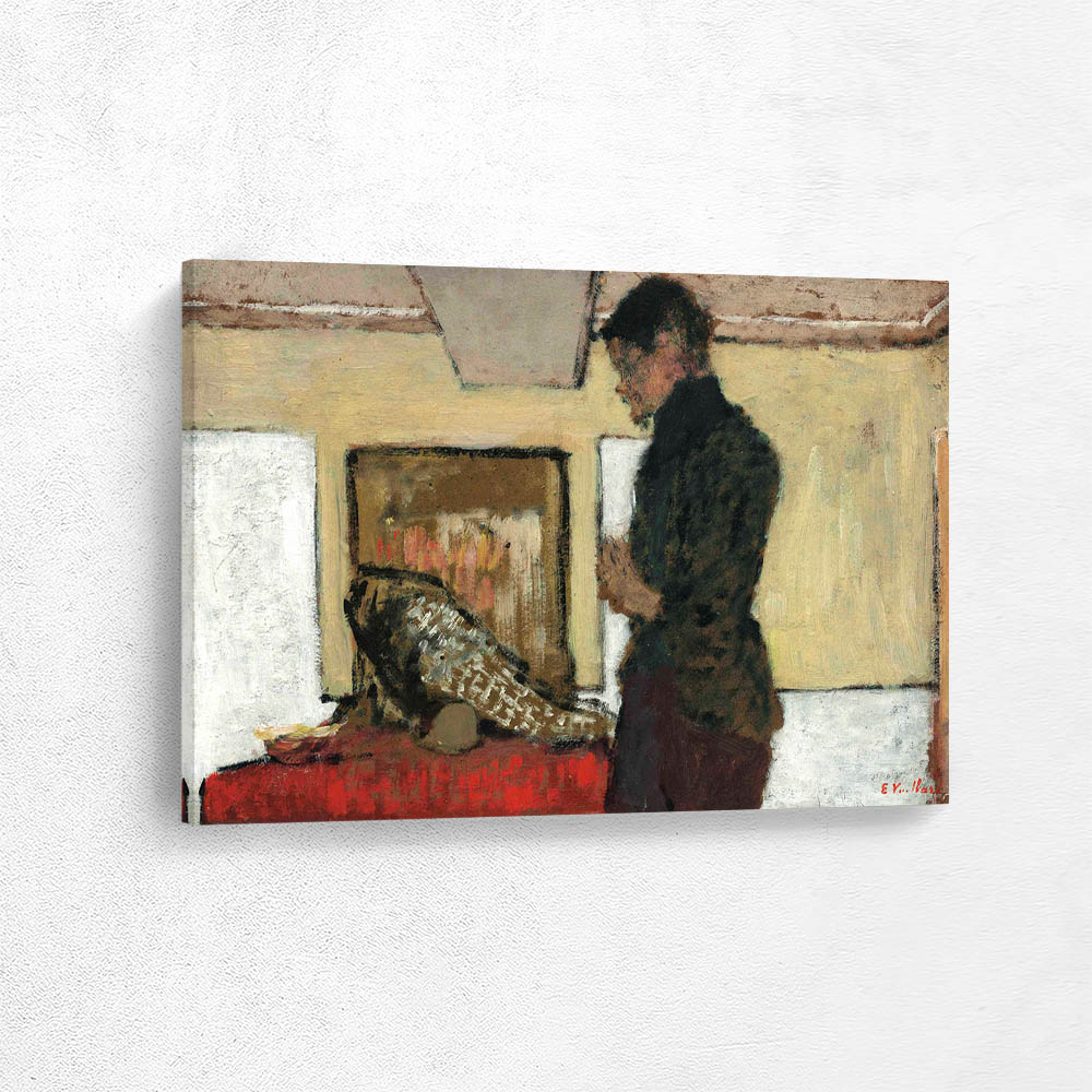 Painter Maximilien Luce in his studio Painter Maximilien Luce in his studio