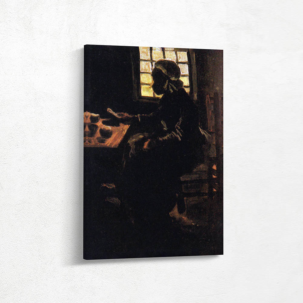 Peasant Woman Eating