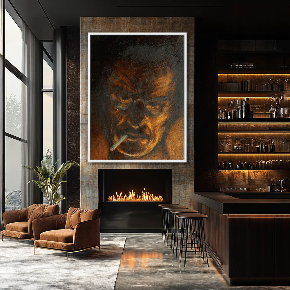 Portrait with a cigarette - Image 4