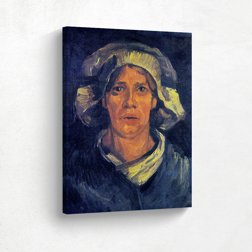 Head of a Peasant Woman with White Hood